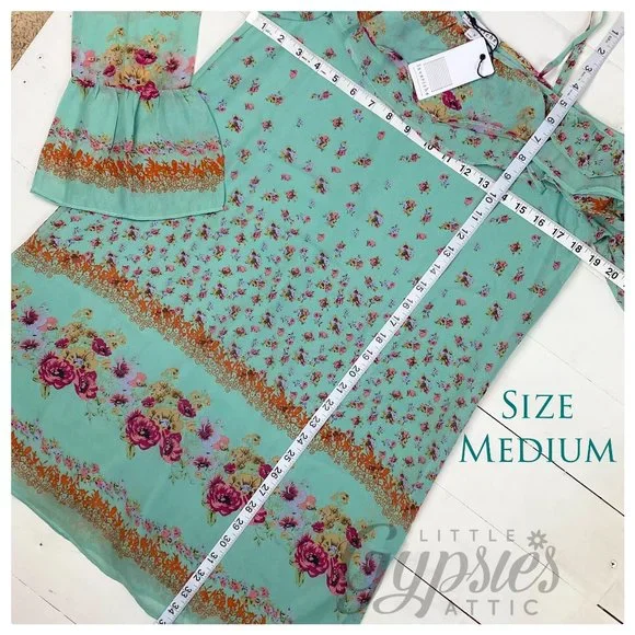 Love Richie Old Country Roses Farmhouse Dress - Picture 11 of 13